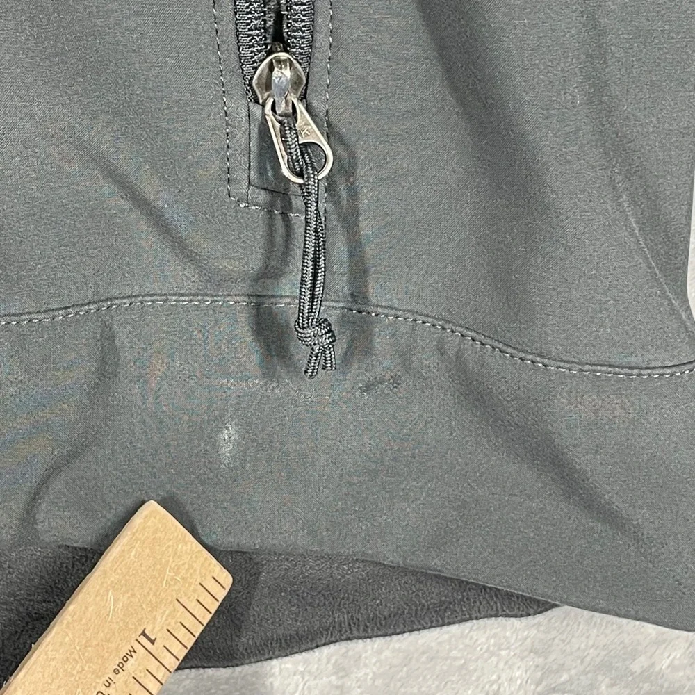 The North Face Mens Apex Bionic Softshell Jacket Grey Full Zip AL5C Size Medium